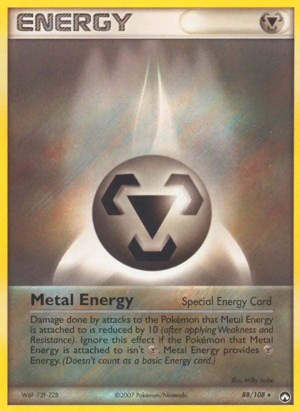 Metal Energy Rare Pokemon card #88 from Power Keepers