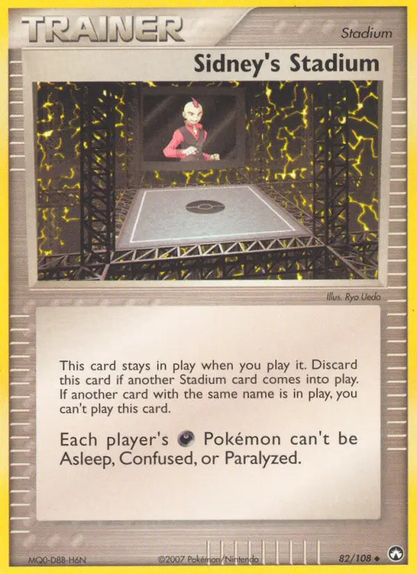 Sidney's Stadium Uncommon Pokemon card #82 from Power Keepers