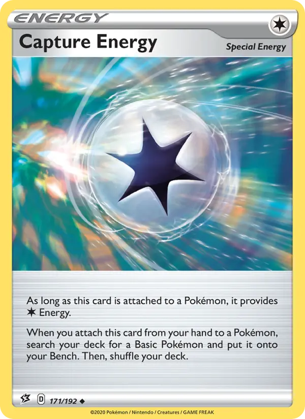 Capture Energy Uncommon Pokemon card #171 from Rebel Clash