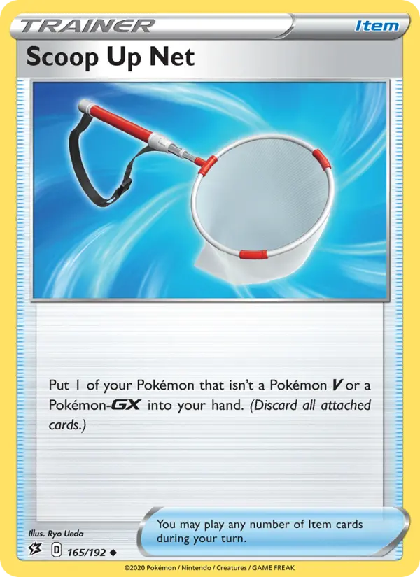Scoop Up Net Uncommon Pokemon card #165 from Rebel Clash
