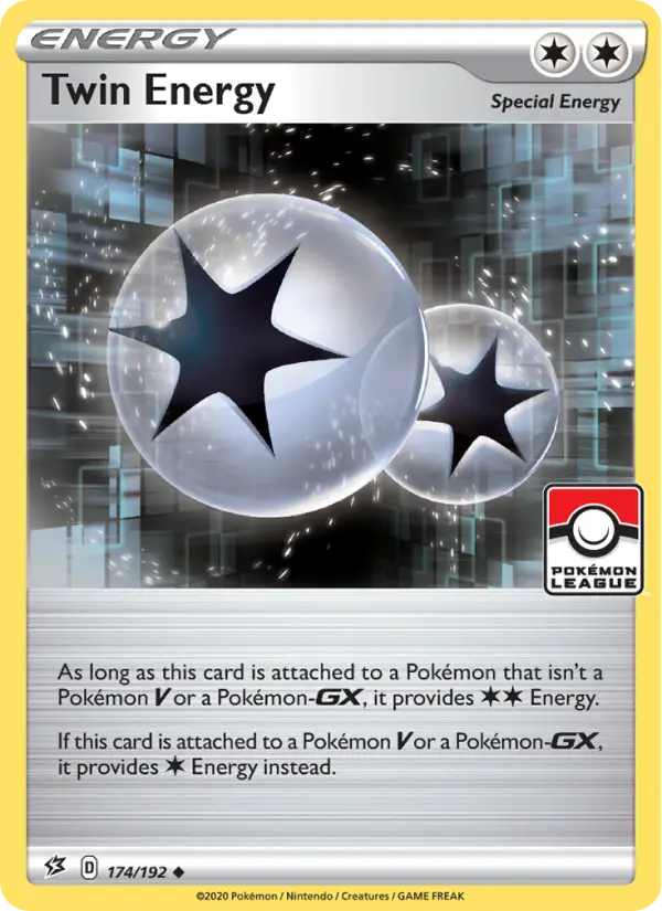 Twin Energy Uncommon Pokemon card #174 from Rebel Clash