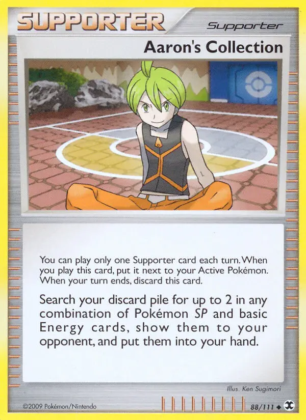 Aaron's Collection Uncommon Pokemon card #88 from Rising Rivals
