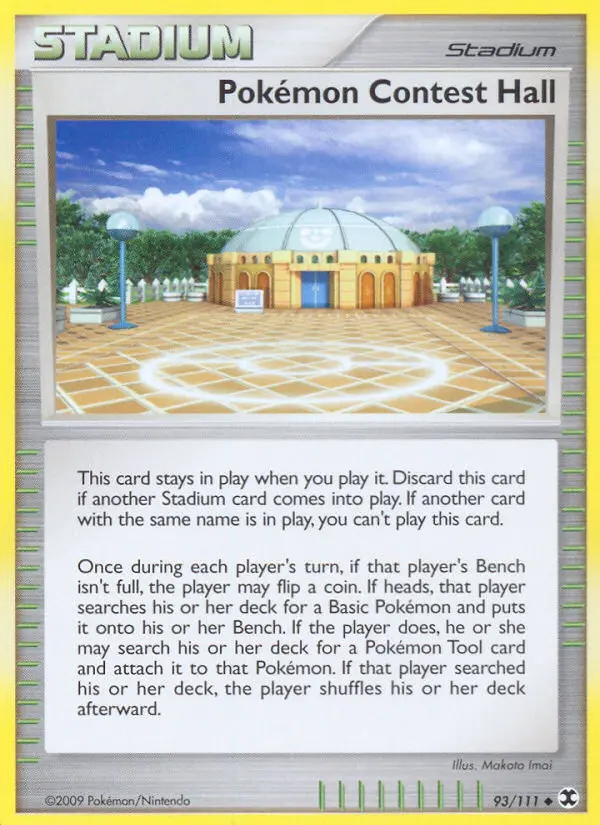 Pokémon Contest Hall Uncommon Pokemon card #93 from Rising Rivals
