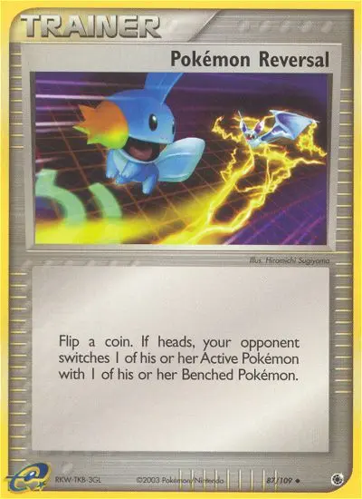 Pokémon Reversal Uncommon Pokemon card #87 from Ruby & Sapphire