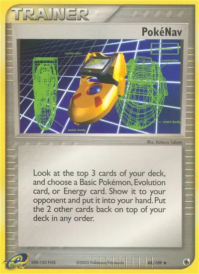 PokéNav Uncommon Pokemon card #88 from Ruby & Sapphire