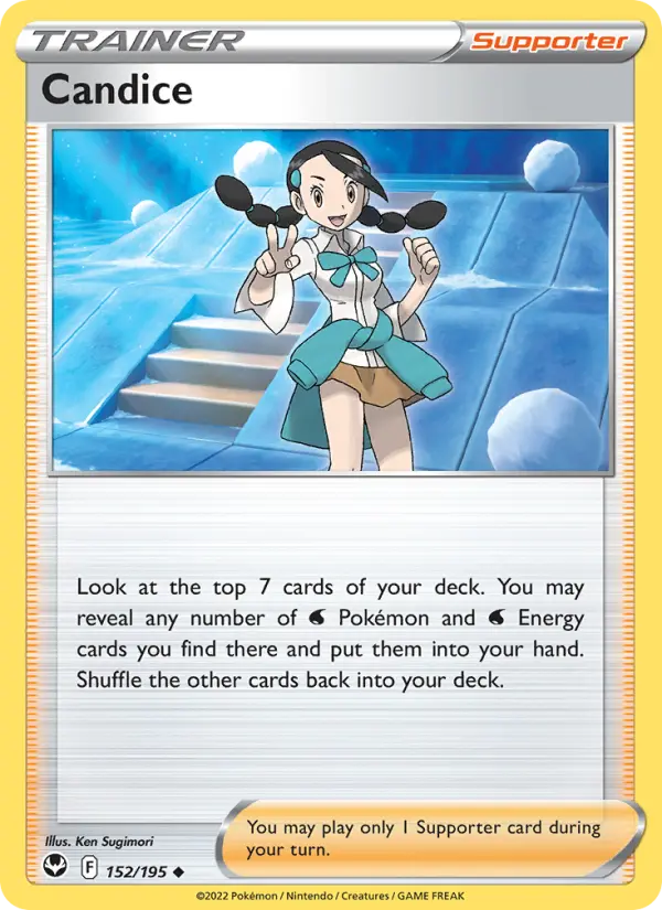 Candice Uncommon Pokemon card #152 from Silver Tempest