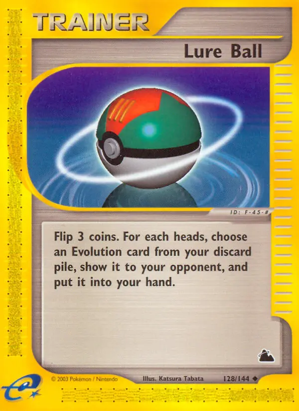 Lure Ball Uncommon Pokemon card #128 from Skyridge