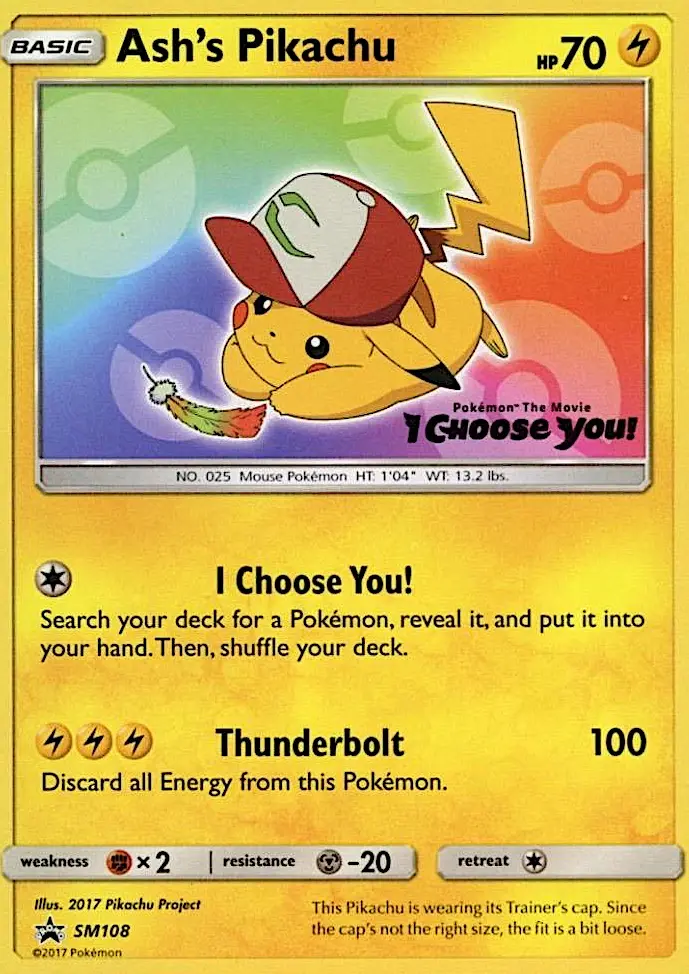 2017 Pikachu Project Pokemon card artwork