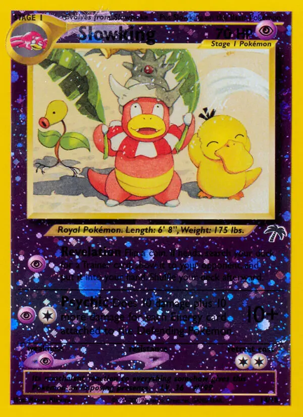 Slowking Common Pokemon card #14 from Southern Islands