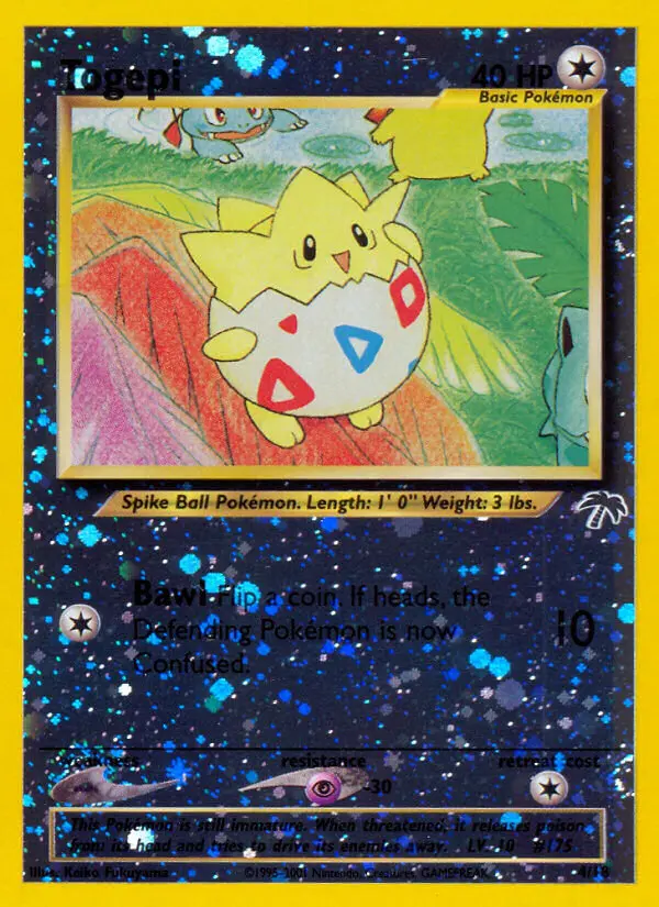 Togepi Common Pokemon card #4 from Southern Islands