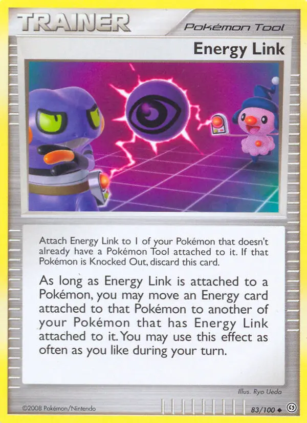 Energy Link Uncommon Pokemon card #83 from Stormfront