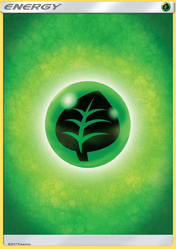 Grass Energy Common Pokemon card #164 from Sun & Moon