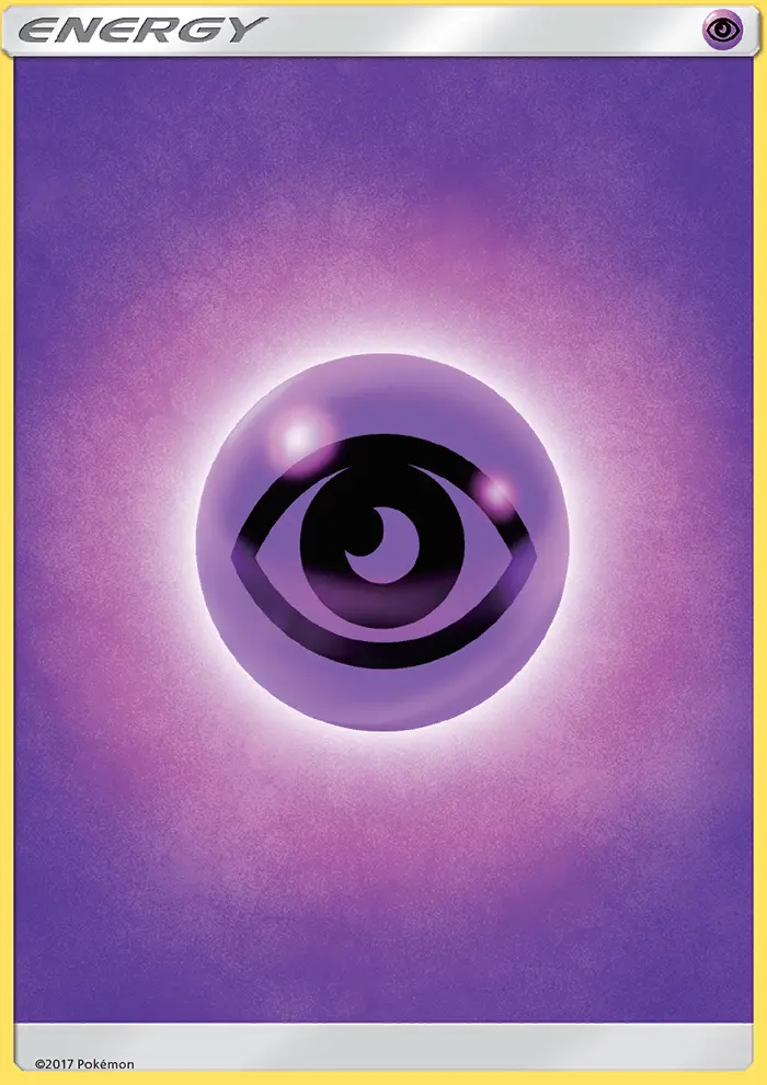 Psychic Energy Common Pokemon card #168 from Sun & Moon