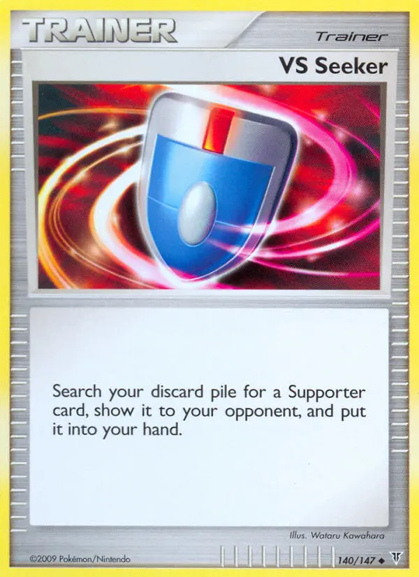 VS Seeker Uncommon Pokemon card #140 from Supreme Victors