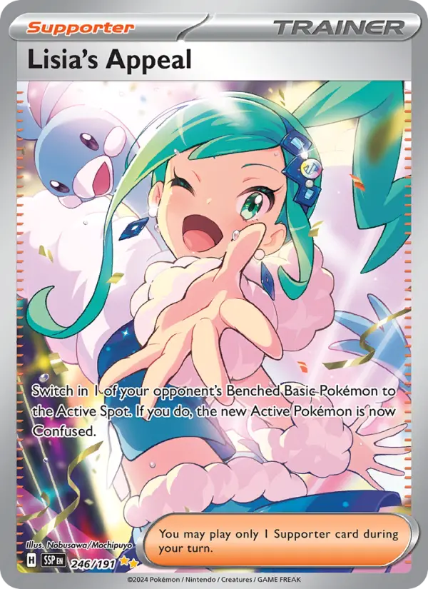 Nobusawa/Mochipuyo Pokemon card artwork