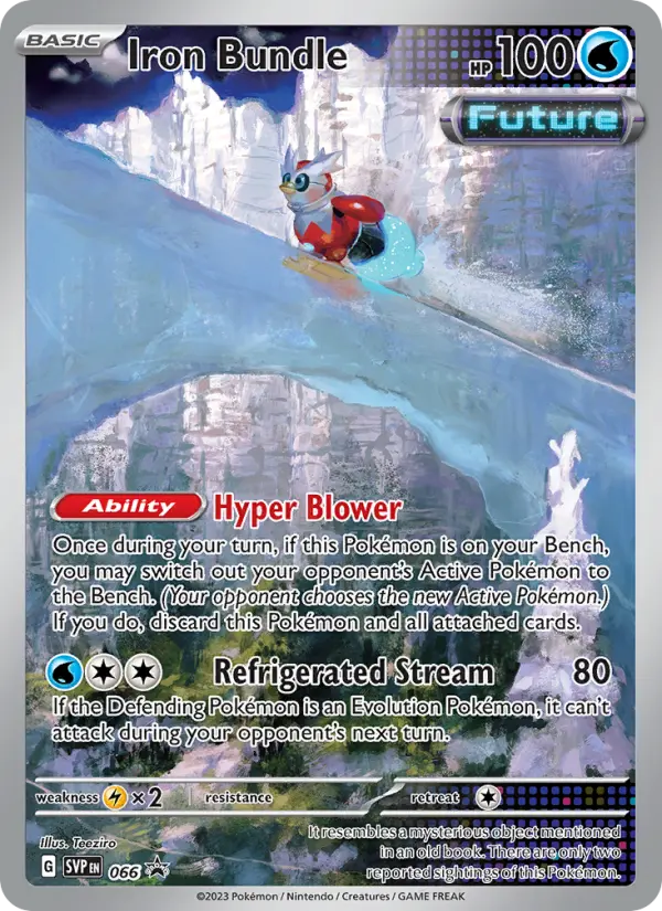 Iron Bundle None Pokemon card #066 from SVP Black Star Promos