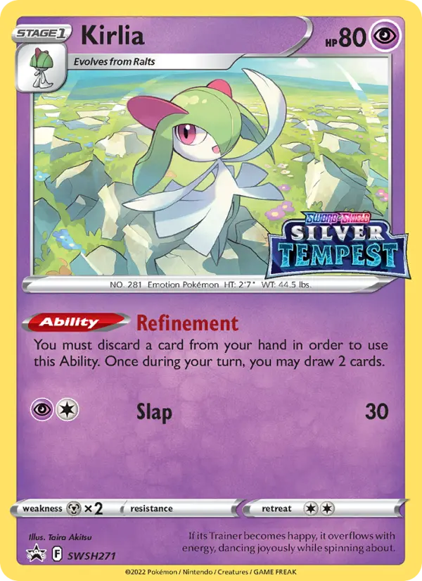 Kirlia None Pokemon card #SWSH271 from SWSH Black Star Promos