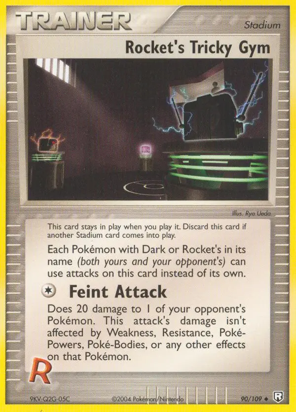 Rocket's Tricky Gym Uncommon Pokemon card #90 from Team Rocket Returns