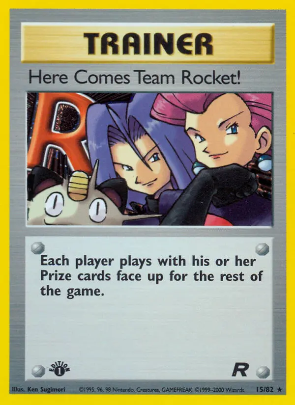 Here Comes Team Rocket! Rare Pokemon card #15 from Team Rocket