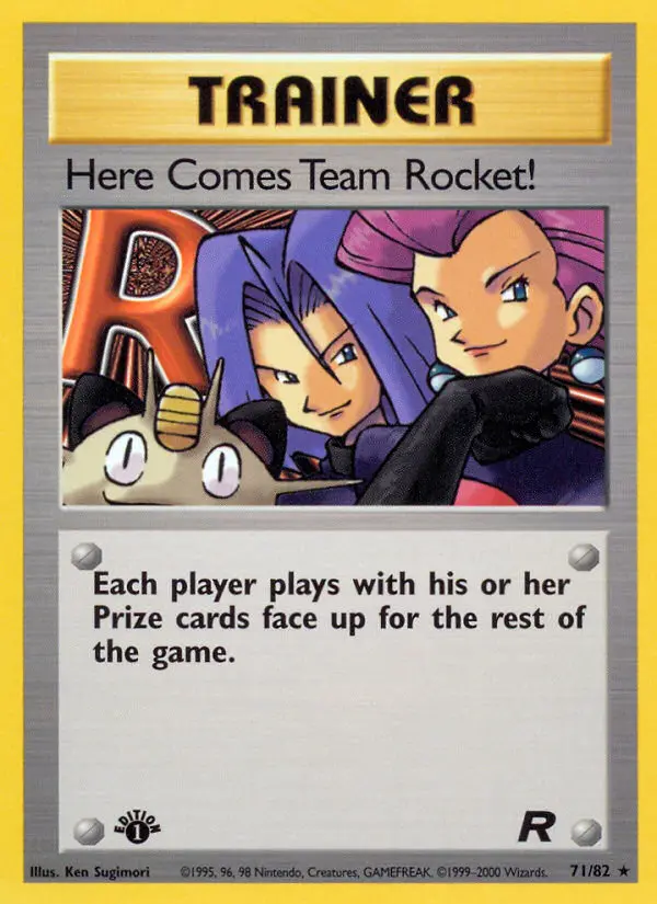 Here Comes Team Rocket! Rare Pokemon card #71 from Team Rocket