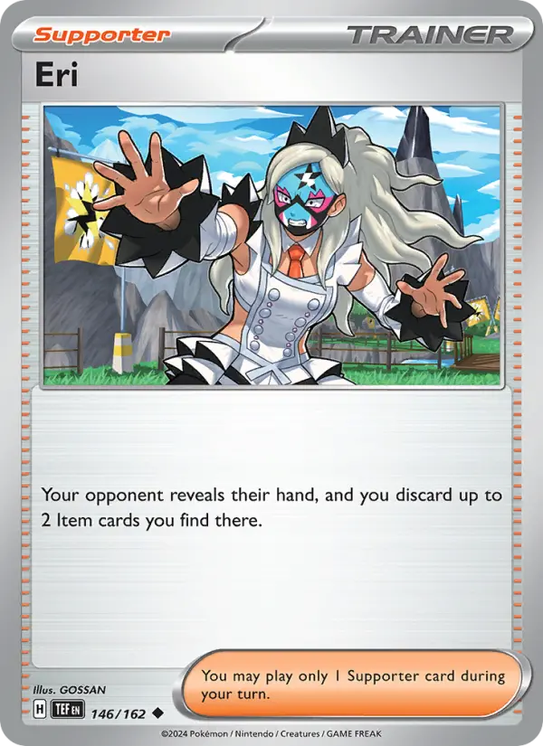 Eri Uncommon Pokemon card #146 from Temporal Forces