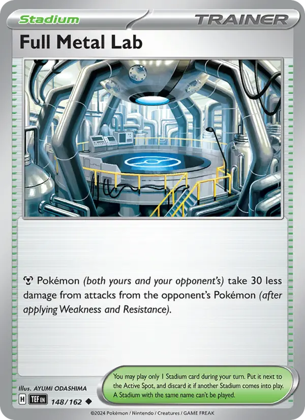 Full Metal Lab Uncommon Pokemon card #148 from Temporal Forces