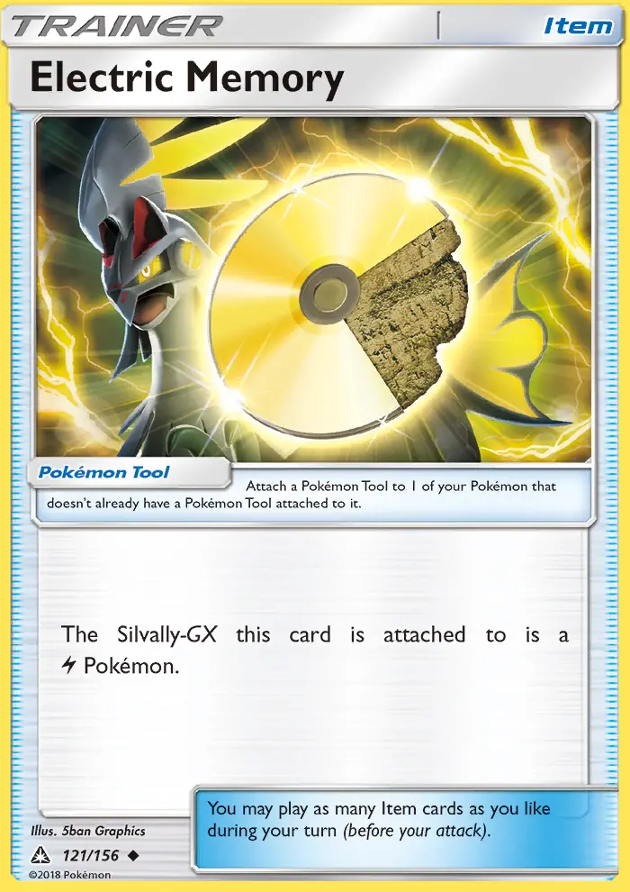 Electric Memory Uncommon Pokemon card #121 from Ultra Prism