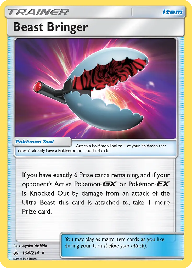 Beast Bringer Uncommon Pokemon card #164 from Unbroken Bonds