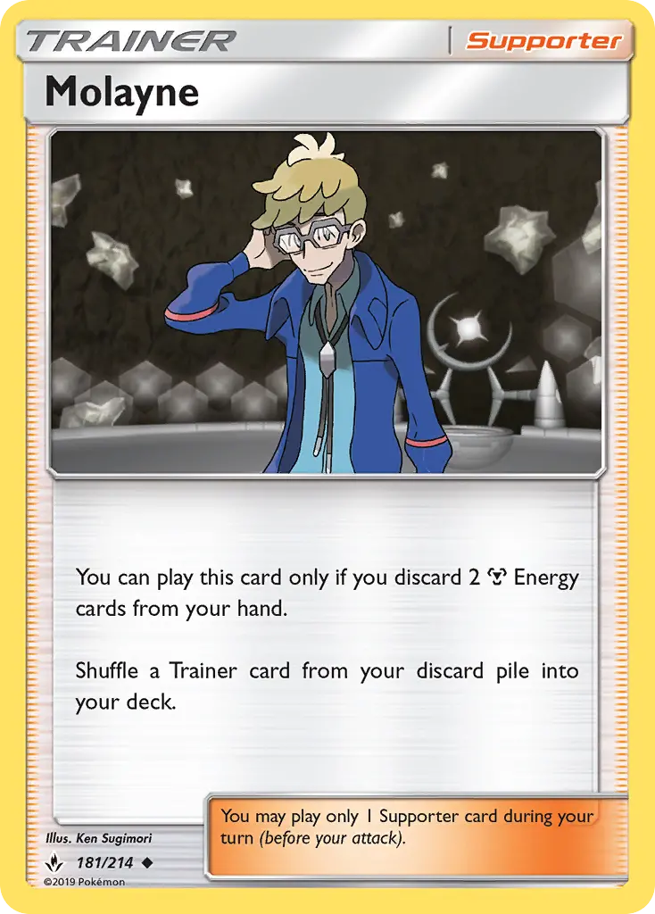 Molayne Uncommon Pokemon card #181 from Unbroken Bonds