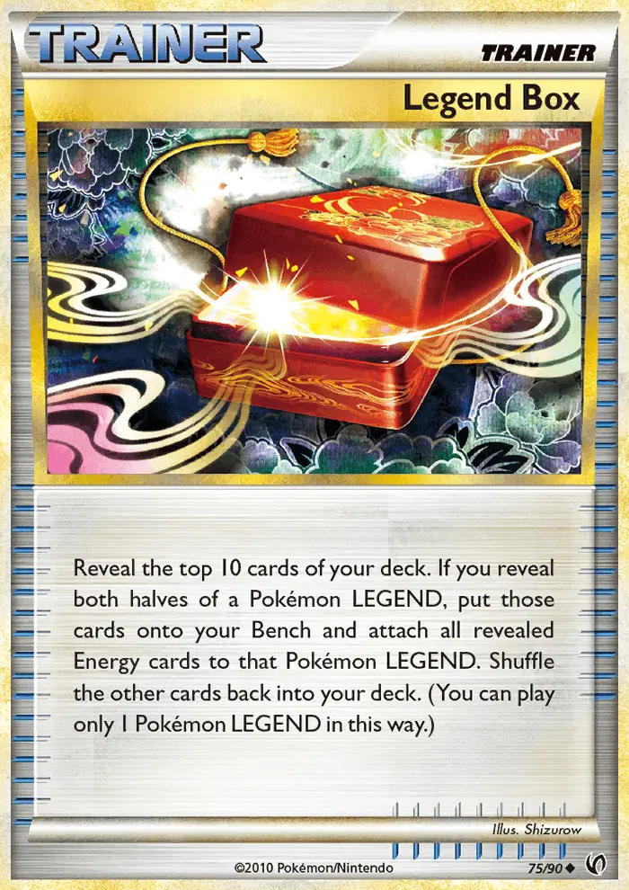 Legend Box Uncommon Pokemon card #75 from Undaunted