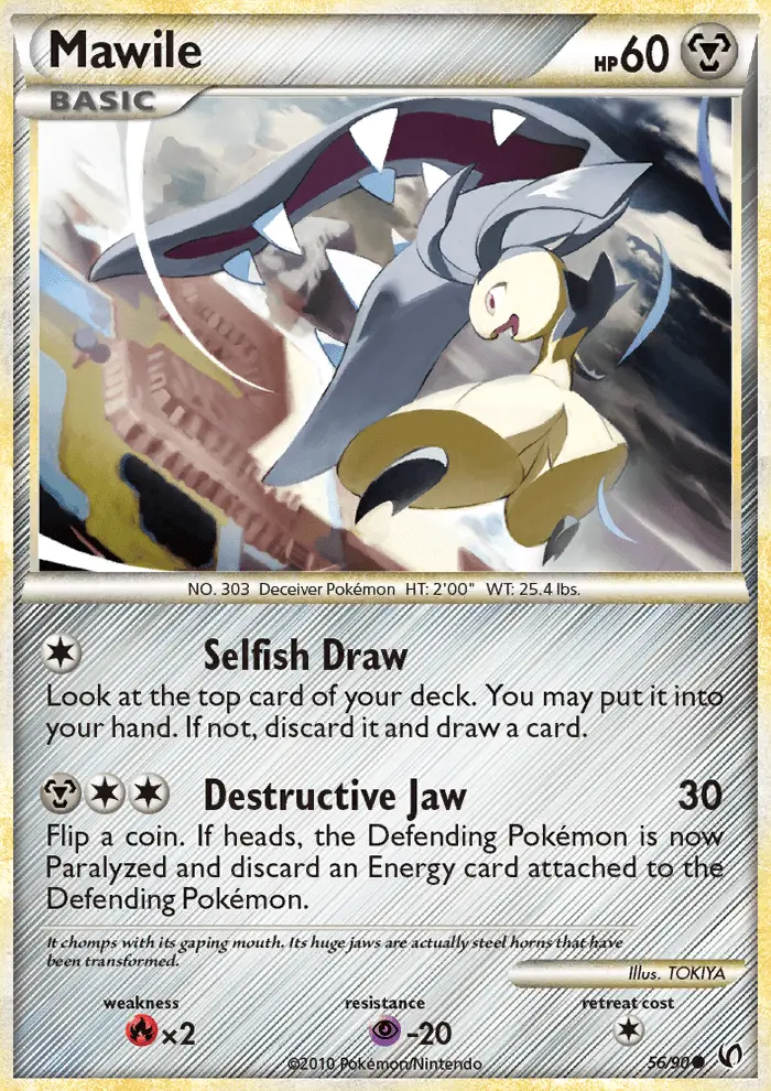 Mawile Common Pokemon card #56 from Undaunted