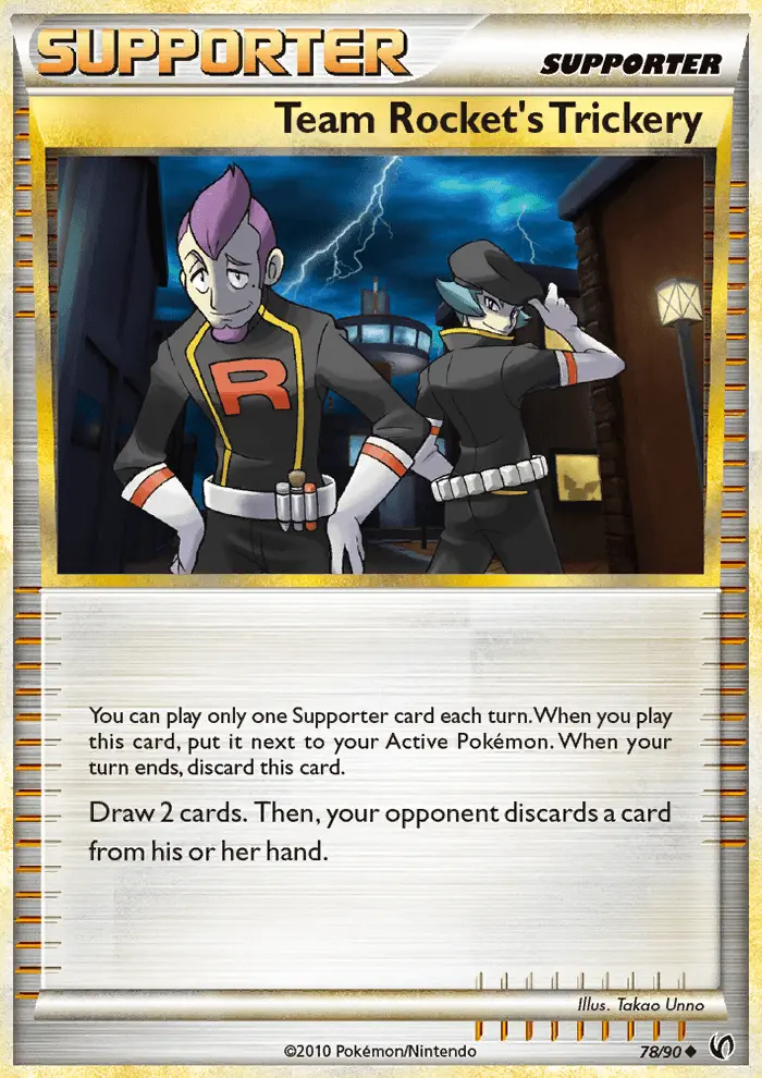 Takao Unno Pokemon card artwork