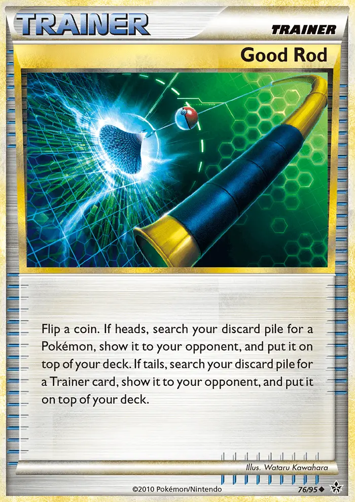 Good Rod Uncommon Pokemon card #76 from Unleashed