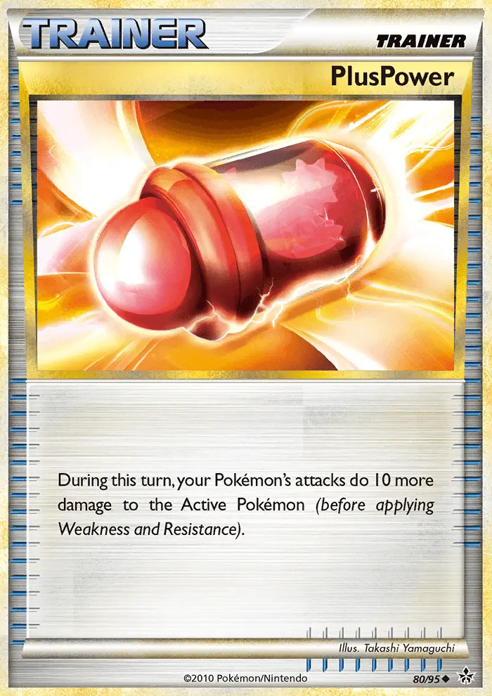 PlusPower Uncommon Pokemon card #80 from Unleashed