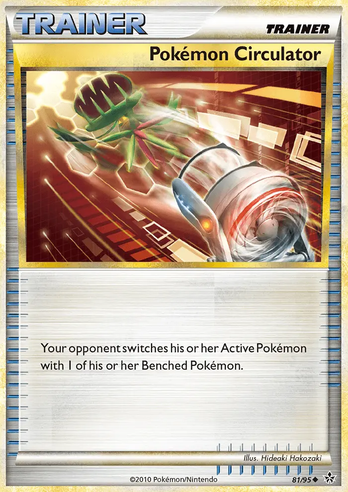 Pokémon Circulator Uncommon Pokemon card #81 from Unleashed