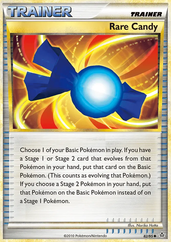 Rare Candy Uncommon Pokemon card #82 from Unleashed