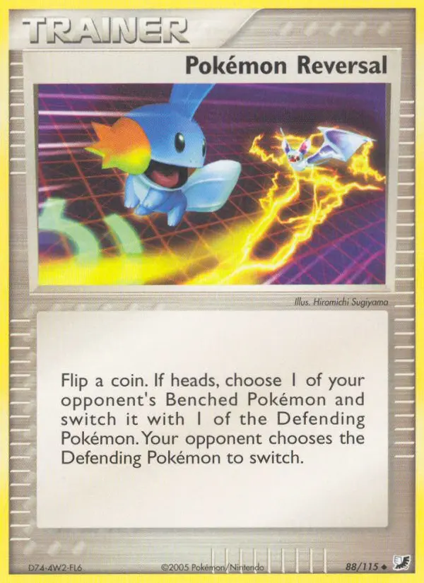 Pokémon Reversal Uncommon Pokemon card #88 from Unseen Forces