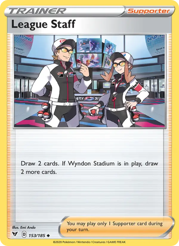Emi Ando Pokemon card artwork