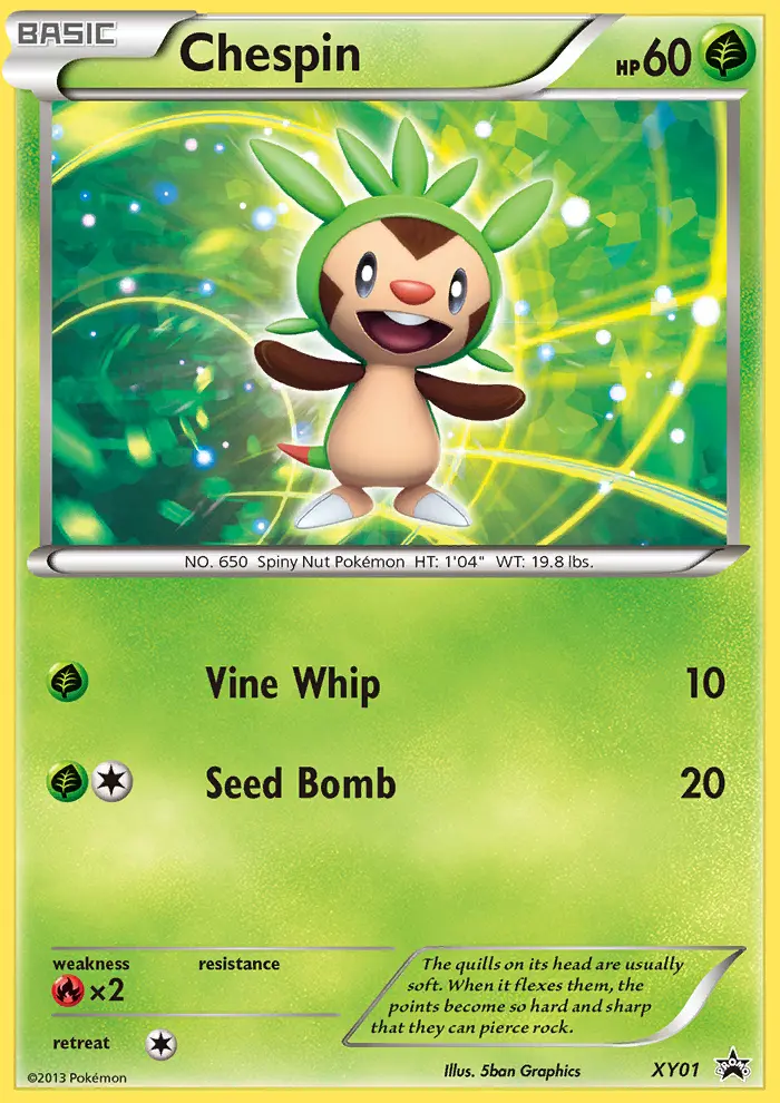 XY Black Star Promos representative card artwork