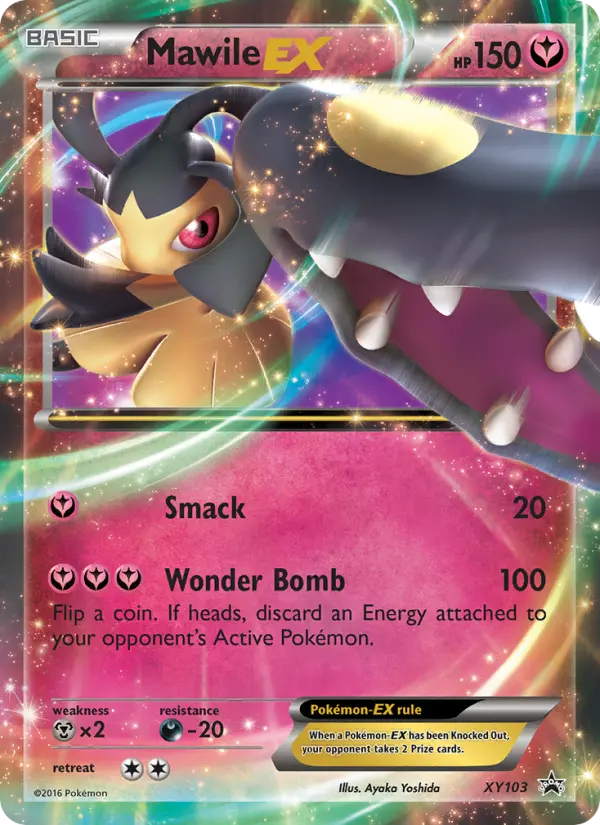Mawile EX None Pokemon card #XY103 from XY Black Star Promos