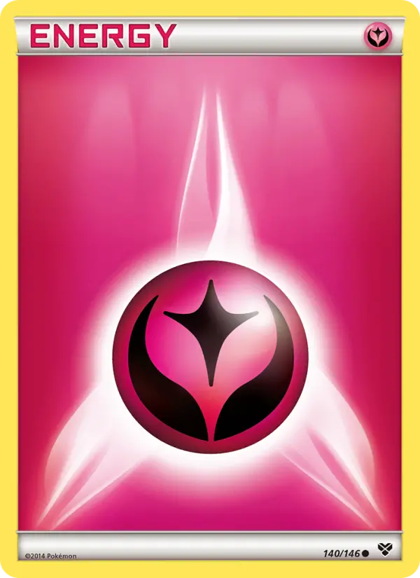 Fairy Energy Common Pokemon card #140 from XY