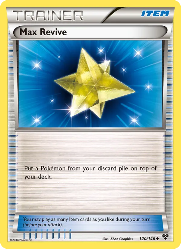 Max Revive Uncommon Pokemon card #120 from XY