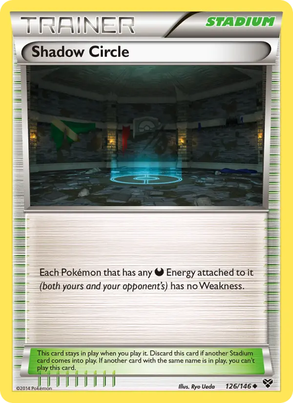 Shadow Circle Uncommon Pokemon card #126 from XY