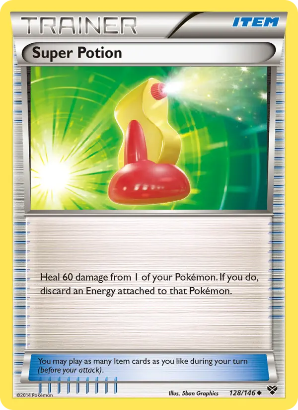Super Potion Uncommon Pokemon card #128 from XY