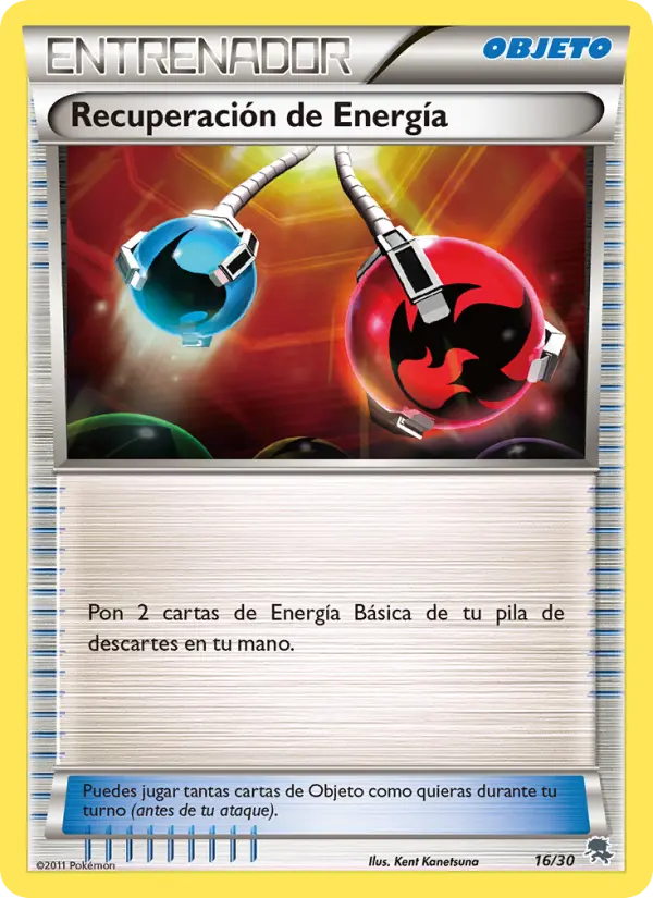 Energy Retrieval None Pokemon card #16 from BW trainer Kit (Zoroark)