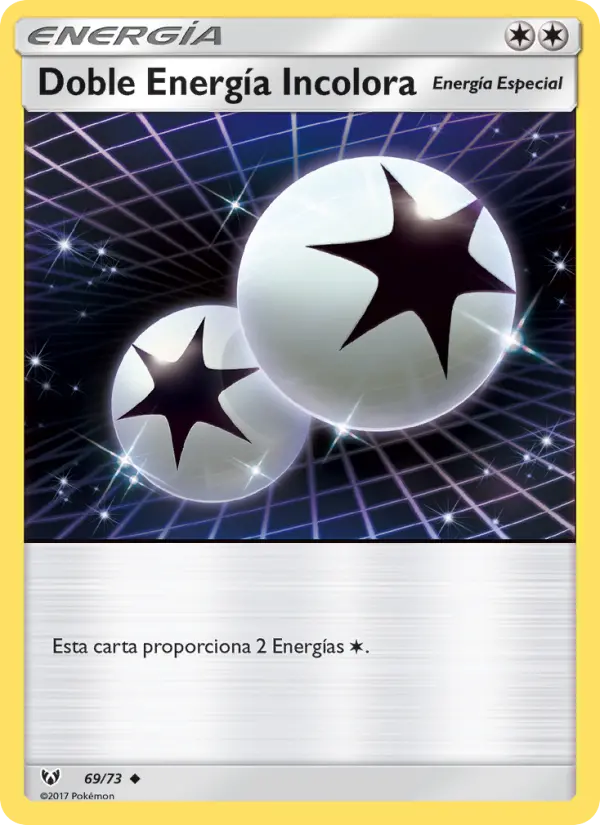 Double Colorless Energy Uncommon Pokemon card #69 from Shining Legends