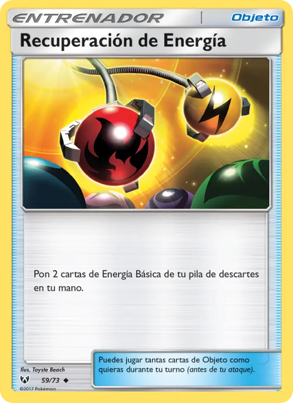 Energy Retrieval Uncommon Pokemon card #59 from Shining Legends