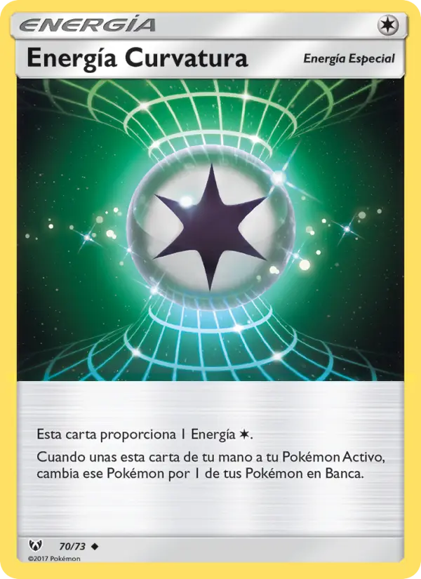 Warp Energy Uncommon Pokemon card #70 from Shining Legends