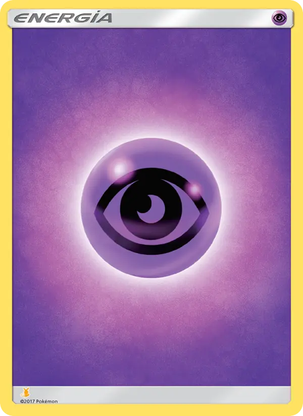 Psychic Energy Common Pokemon card #20 from SM trainer Kit (Alolan Raichu)