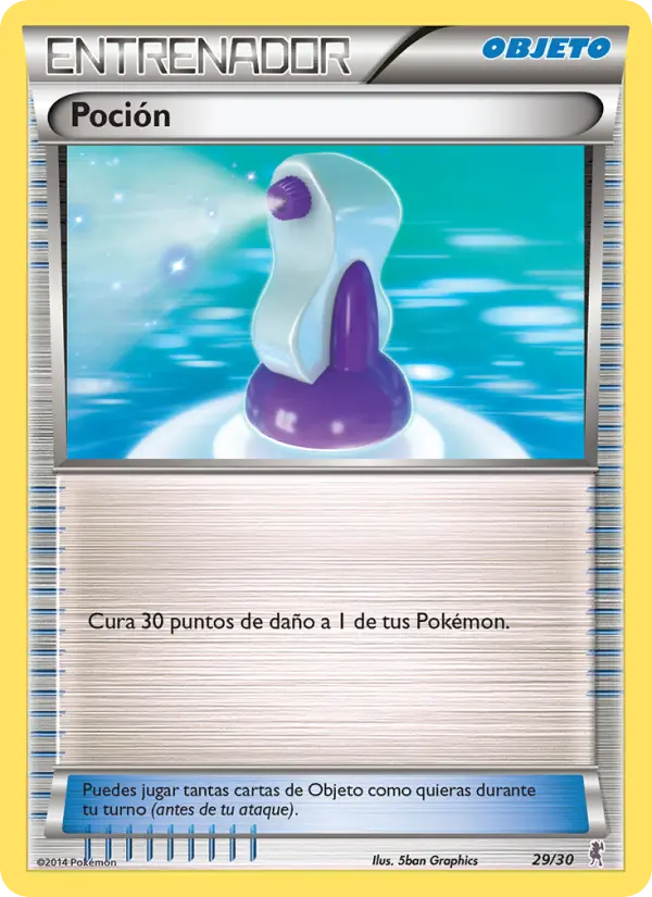 Potion Common Pokemon card #29 from XY trainer Kit (Bisharp)